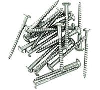 No.6 x 1.18 (3.5mm x 30mm) Pozi Pan Wood Screw - Stainless Steel (A2) (Pack of 20)