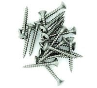 No.6 x 1 (4mm x 25mm) Pozi Raised Countersunk Chipboard Screw - Stainless Steel (A2) (Pack of 20)