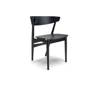 No 7 Dining Chair Black Beech