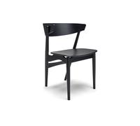 No 7 Dining Chair Black Oak