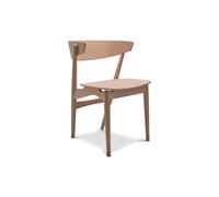 No 7 Dining Chair White Pigmented Lacquered Beech
