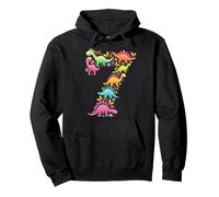 No. 7 Made of Dinosaurs Pullover Hoodie