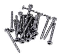 No.7 x 0.25 (3.9mm x 6.5mm) Pozi Pan Self-Tapping Screw - Stainless Steel (A2) (Pack of 20)