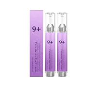 No.9 Retinol Eye Cream, Peptides Serum For Face Anti Aging, Depuffing & Firming Eye, Peptides & Hyaluronic Acid, Anti-Wrinkle, Fine Lines & Hydrating, Boosts Collagen, Improves Skin Elasticity (2Pc)