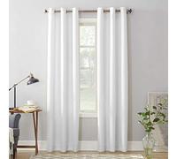 No. 918 Montego Casual Textured Semi-Sheer Grommet Curtain Panel
