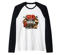 No a la Guerra Raglan Baseball Tee
