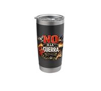 No a la Guerra Stainless Steel Insulated Tumbler