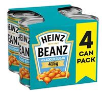 No Added Sugar Baked Beans in a Rich Tomato Sauce 4 x 415g "Deliciousness that brings a smile" Gift Hamper Treat For All Occasions
