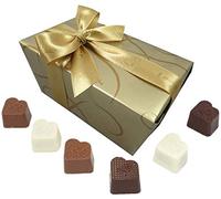 No Added Sugar Belgian Chocolate Gift Box: 45 Leonidas Luxury Fresh Pralines, Creams, Ganache, Confirm Your Chocolate Preferences