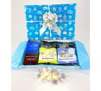 "No added Sugar Sweets & Chocolate Hamper" - Gift Wrapped Selection - Suitable for Diabetic Diets Dietary Foods