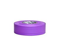 NO ADHESIVE, Presco Taffeta Roll Flagging Tape 2.5 mils thick, 1-3/16 in. x 300 ft. (Purple)