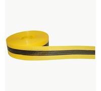 [NO Adhesive] Presco Woven Barricade Tape: 2 in. x 50 yds. (Yellow with Black Stripe)