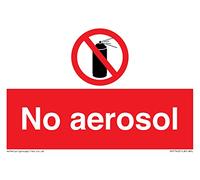 No aerosol Sign - 150x100mm - A6L