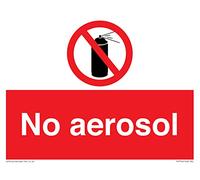 No aerosol Sign - 200x150mm - A5L