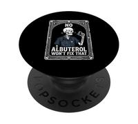 No Albuterol Won’t Fix That Tarot Card Respiratory Therapist PopSockets Adhesive PopGrip