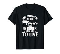 No Animals Need to Die T-Shirt