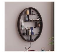 No Assembly Mug Racks for Kitchen Cupboards, Wooden Cup Holder for Kitchen/Living Room/Home/Bar, Wall Mount Coffee Mug Storage, Vintage Rustic