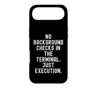 no background checks in the terminal just execution Bold Case for iPhone Air