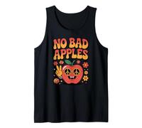 No Bad Apples Retro Peace Design Tank Top