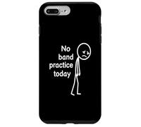 No Band Practice Today, Funny Sad Stickfigure Musician Case for iPhone 7 Plus/8 Plus