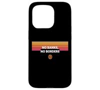 No Banks No Borders freedom finance decentralize bitcoin Case for iPhone 15 Pro
