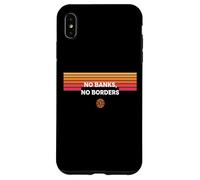 No Banks No Borders freedom finance decentralize bitcoin Case for iPhone XS Max