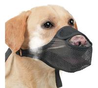 No Bark Muzzle - Breathable Mesh Guard, Washable Mouth Cover | Adjustable Anti Barking training msk, Safety Shield Animal Lovers For Dogs Adult Family Friends
