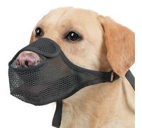 No Bark Muzzle for Dogs Breathable Washable Soft Mesh Anti Biting Bark Pet