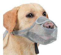 No Bark Muzzle for Dogs Soft Mesh Anti Biting Adjustable Adult Canine | Scavenging Licking Pets Muzzle Breathable Washable Cover for Biting Control Adults Family Friends Lovers Animal Love