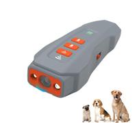 No Bark Ultra, Nobark Ultra Dog Bark Deterrent Device, Ultrasonic Dog Bark Deterrent, Ultrasonic Dog Repeller Stop Barking Dog Device with LED flashing, Rechargeable Sonic Dog Barking Devices (Gray)