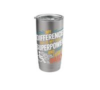 No Barriers Only New Paths to Discover Empowerment Journey Stainless Steel Insulated Tumbler