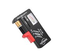 No Batteries Required Analogue Battery Tester Multi Size Battery Checker Household Testers for C D 9V 1.5V Button Cell Batteries