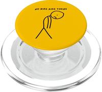 No bike ride today for sad stick man. PopSockets PopGrip for MagSafe
