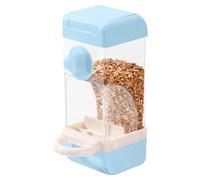 No Bird Feeder - Automatic Bird Food Dispenser for Parrot with Perch | ABS Material with Anti Spill Function, Unique Selling Points, Product Usage Indoor Outdoor Hummingbird Lovebird Garden Porch