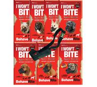No Bite Bark Mikki Soft Nylon Dog Muzzle