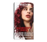 No Bleach London Permanent Hair Dye, Long-Lasting and Multi-dimensional At-Home Hair Colour, Fortified with Vegan Sea Silk and Cocamide for Incredible Shine, Colour: Cherry Red (Complete Kit)