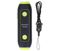 No Blow Whistle, 3 Tones Portable Electronic Whistle with Lanyard for Camping Hiking Outdoor Activities and Sports Events (Green)