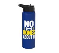 No Bones About It Dog Stainless Steel Insulated Water Bottle