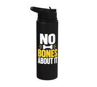 No Bones About It Dog Stainless Steel Insulated Water Bottle