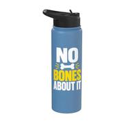 No Bones About It Dog Stainless Steel Insulated Water Bottle