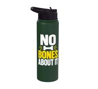 No Bones About It Dog Stainless Steel Insulated Water Bottle