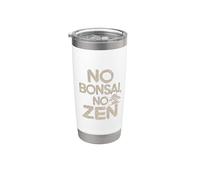 No Bonsai No Zen - Bonsai Tree Stainless Steel Insulated Tumbler