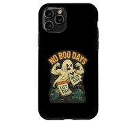 No Boo Days Ghost Lifting Vintage Halloween 90's Retro Gym Case for iPhone 11 Pro