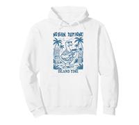 No Brain Just Honk Funny Goose Meme Joke Hawaii Lover Pullover Hoodie