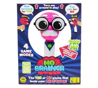 NO BRAINER Game - a simple yes or no quiz game that tests your reactions. Can you think quick enough or would you say "yes" an elephant can fly? 1+ players, age 8+.