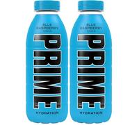 No Brand prime Blue Raspberry Flavored Refreshing Drink Bottle 500ml (Pack of 2)