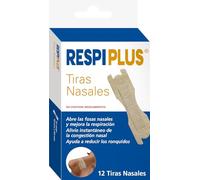 No Brand Respiplus Tiras Nasales - 12 Tiras