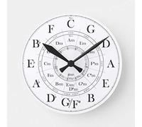 No Brands 12'' Modern Stylish Wall Clock Decorative Large Clock Perfect Housewarming Gift For Family Friend Teacher Boss - Circle of Fifths Wall Clock Wall Clock
