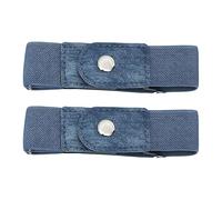 No Buckle Belt - Pro | 1 Pair - Ceinture Sans Boucle Pour Femmes Et Hommes Sangle Élastique Réglable Pour Jeans Pantalons Robes | Cinturón Sin Hebilla | Cintura Senza Fibbia | 2026 Pro | Black