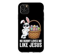 No Bunny Loves Me Like Jesus Easter Rabbit Faith Christian Case for iPhone 11 Pro Max
